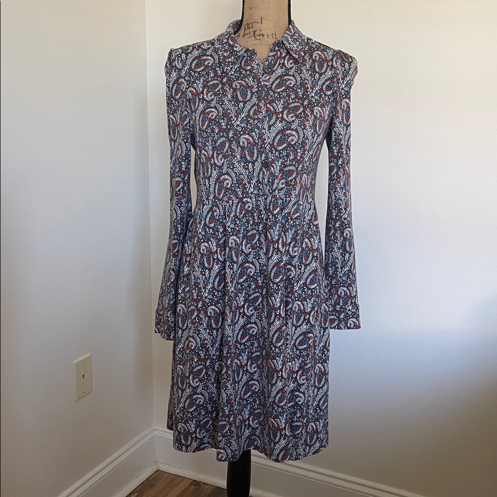 Boden Multicolor Paisley print  Dress, EUC, size 4